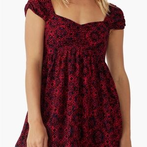 NWT Free People Tabitha Floral Minidress Small
